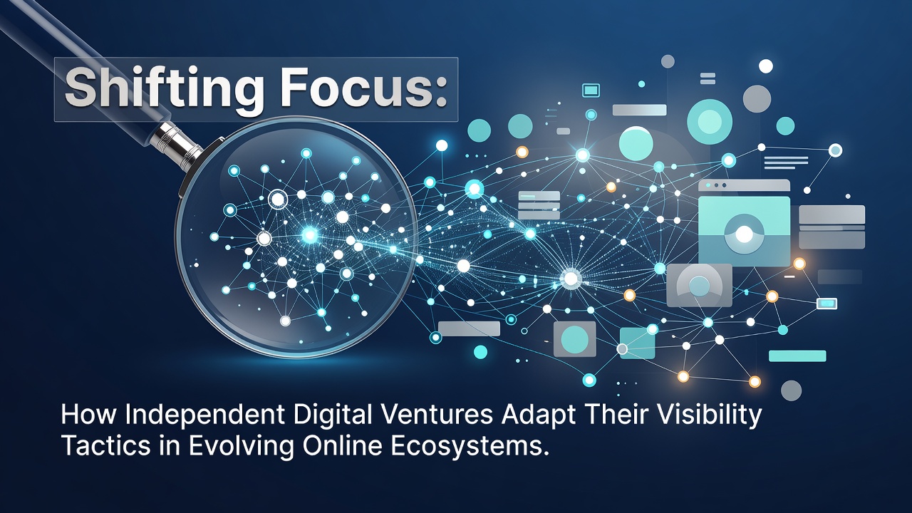 Shifting Focus: How Independent Digital Ventures Adapt Their Visibility Tactics in Evolving Online Ecosystems